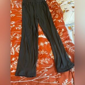 Black Wide-Leg Pants